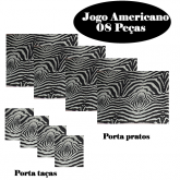 JOGO AMERICANO ZEBRA